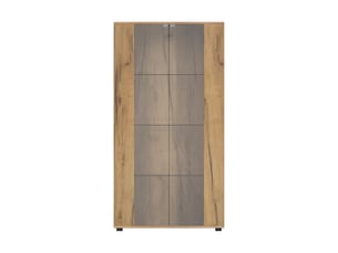 Lit adulte coloris naturel <strong>SWEIKO</strong> <strong></strong> - 80 cmx150.5 cm