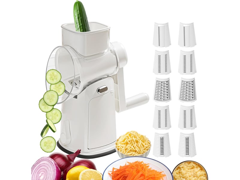  Hachoir à légumes,trancheuse de fruits et légumes pour cuisine hachoir manuel de cuisine pour carotte oignon fromage fruit  - Conforama A