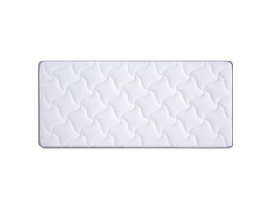Matelas 90x200 cm VIVRYN Ressorts ensachés + mousse soutien Medium épaisseur 10 cm