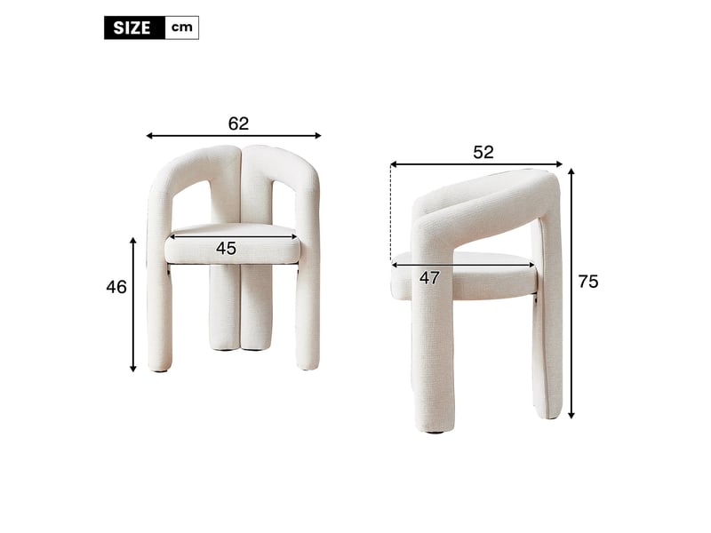 Ensemble table + 6 chaises salle à manger, table extensible effet marbre noir 110-140x80 cm, chaises chenille avec accoudoirs, moderne minimaliste - Conforama W