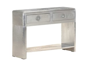 Buffet - bahut - meuble de rangement de style aviation 110x35x75 cm métal