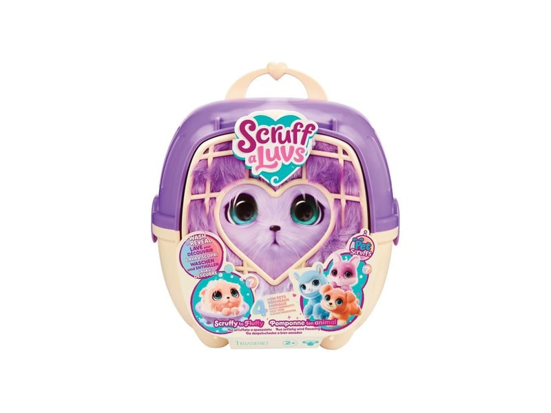  Peluches surprise scruff a luvs boule de poils transformable au bain modele aleatoire SCR0630996301906 - Conforama A