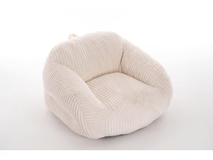 Fauteuil fixe <strong></strong> <strong></strong> Velours côtelé beige vendu A l'unité