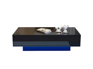 Table basse coloris noir <strong>PEXCHO</strong> <strong></strong>