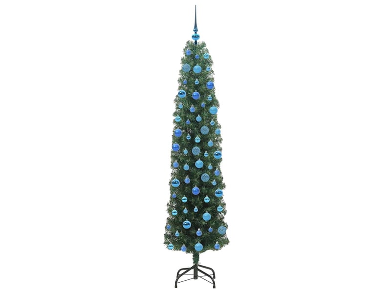  Sapin de noël artificiel, arbre de noël vert 180 cm pvc et acier et plastique shl2271  - Conforama D
