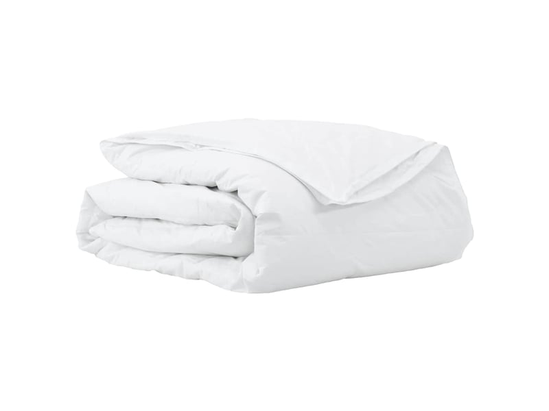  Duvet - couette 2-en-1 blanc 260 x 220 cm plume  - Conforama A