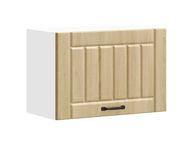  Meuble de rangement, armoire murale de cuisine lucca chêne sonoma bois ingénierie shl3022  - Conforama A