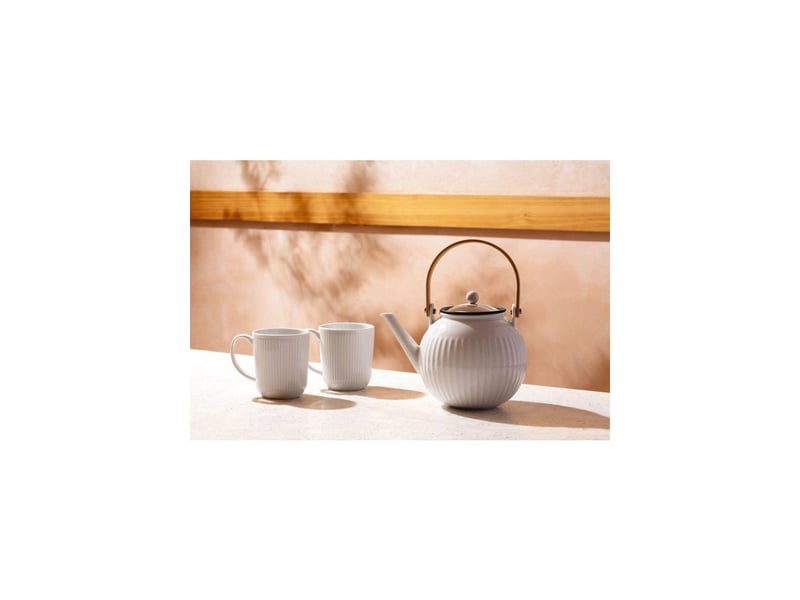  Théière bodum douro 1,5 l en porcelaine blanche avec filtre inox BOD0699965419479 - Conforama B
