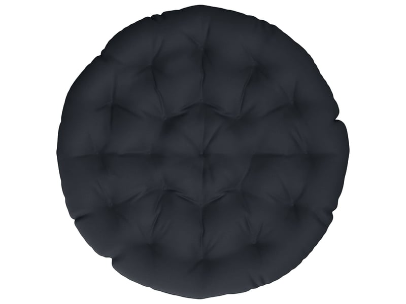  Coussin de chaise papasan, coussin d'assise vianen 100 % polyester bleu foncé cf54229  - Conforama D