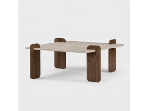 Table basse  coloris beige AHD AMAZING HOME DESIGN 
