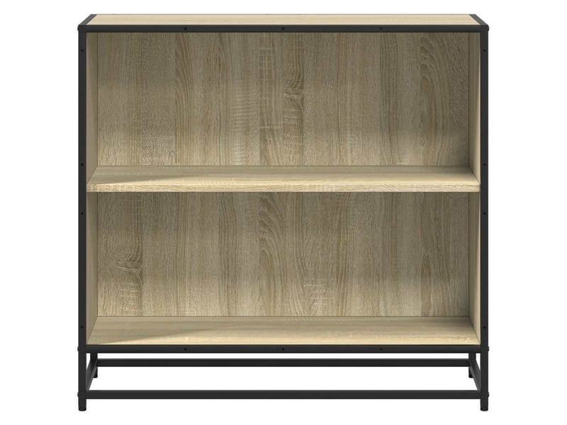  Bibliothèque, meuble de rangement salon chêne sonoma 80,5x35x76 cm bois d'ingénierie  - Conforama D