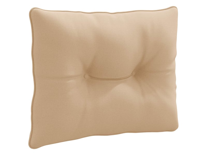  Coussin de dos, coussin de dossier putten 100 % polyester sable 60 x 40 x 10 cm cf54933  - Conforama A