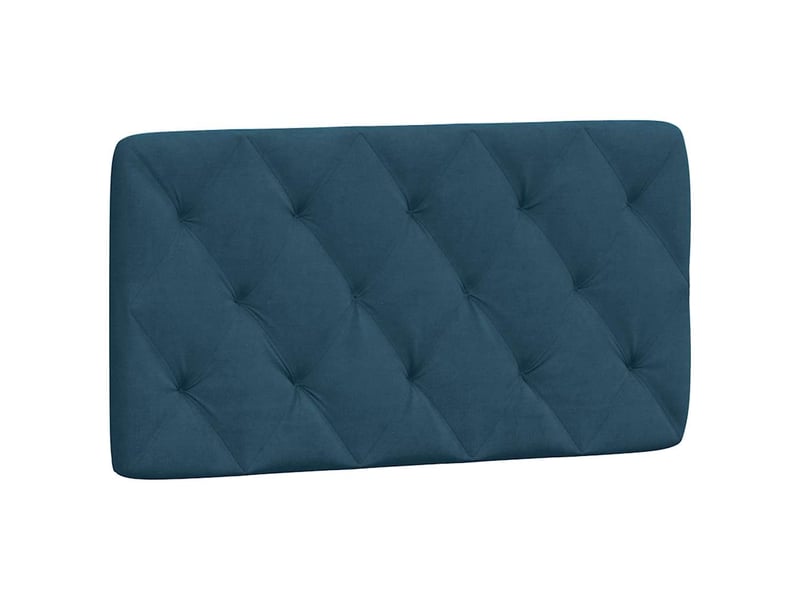  Lit simple- lit adulte -  cadre de lit sans matelas bleu 100x200 cm velours  - Conforama D