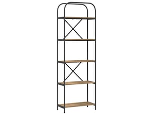 Étagère 5 niveaux, étagère de rangement 60 x 30 x 183 cm bois d'ingénierie shl5472