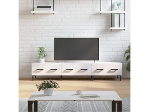 Meuble tv coloris blanc 150 cm <strong></strong>  <strong></strong>