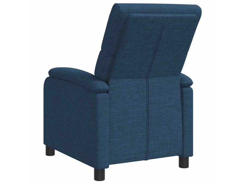  Vidaxl fauteuil inclinable bleu tissu  - Conforama E