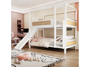 Lit superposé 90x200 cm <strong>SWEIKO</strong>  <strong></strong> coloris bicolore