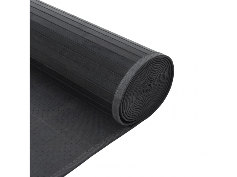 Tapis rectangulaire gris 60x300 cm bambou - comfortxl 376844 - Conforama E