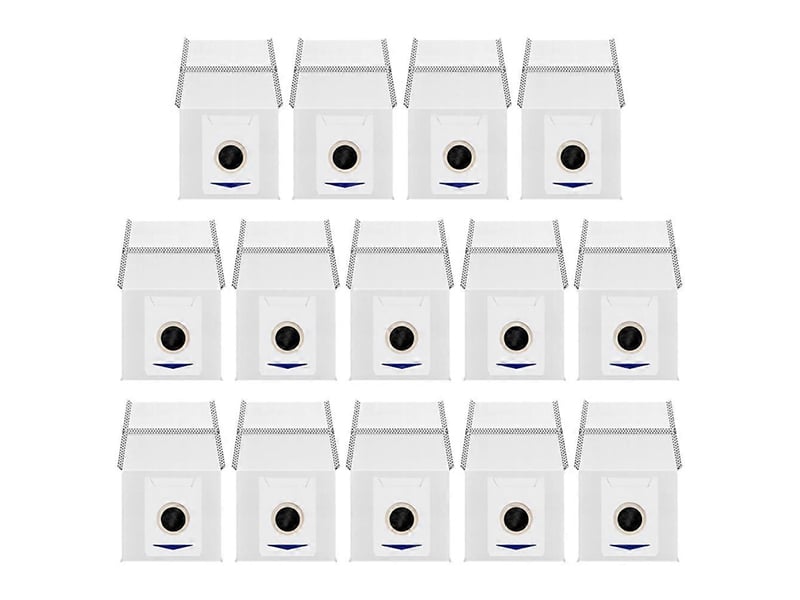  14pcs vacuum bags for deebot t30 omni t30 maxt30 pro robot vacuum cleaner replacement garbage bags  - Conforama A