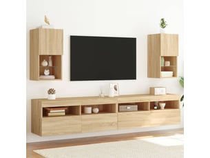 Meuble tv coloris beige <strong></strong> <strong></strong>