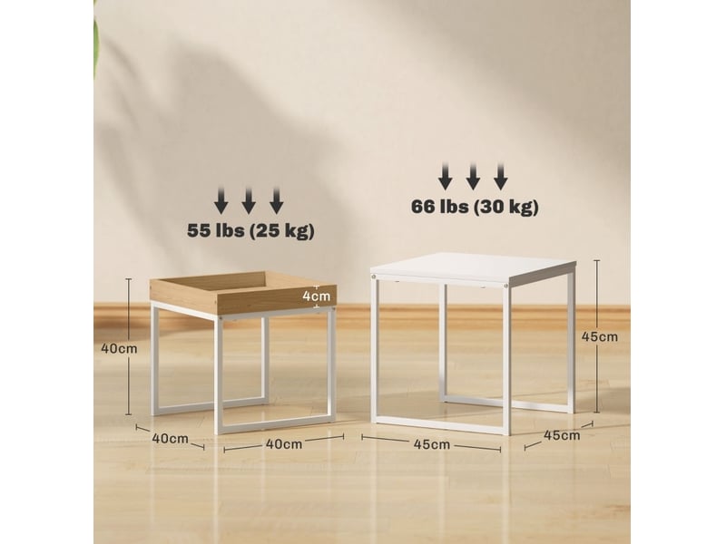  Tables basses gigognes – modularité pratique et gain de place pour un salon moderne  - Conforama D