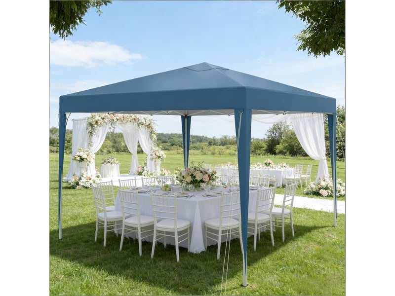  Pavillon pop-up élégant portable avec sac de transport, pour fêtes et extérieur  - Conforama E