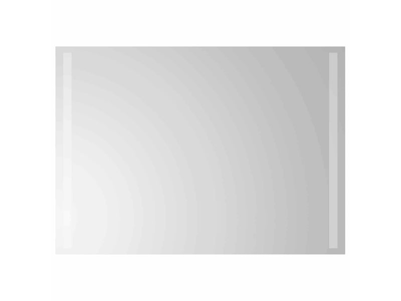 Miroir de salle de bain, miroir de toilette led transparent 70 x 50 cm verre trempé cf62608 - Conforama A