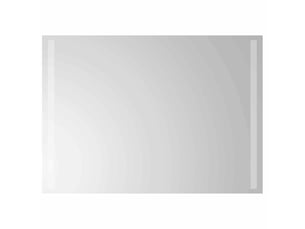 Miroir de salle de bain, miroir de toilette led transparent 70 x 50 cm verre trempé cf62608