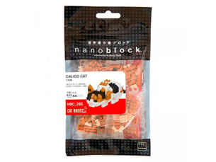 Nanoblock chat calico 140 pcs - mini series
