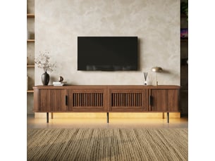 Meuble tv coloris marron 180 cm <strong>OXEZA</strong> <strong></strong>
