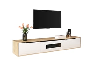 Meuble tv coloris bicolore 180 cm VLIVRA  