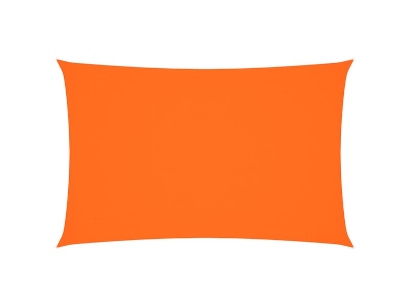  Voile de parasol - voile d'ombrage tissu oxford rectangulaire 2x5 m orange  - Conforama A