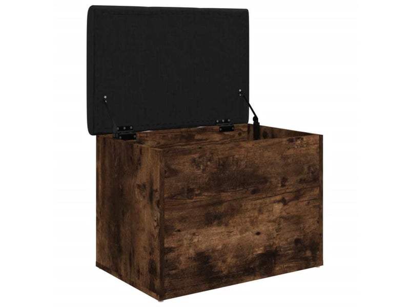  Banc chambre, banc de rangement chêne fumé 62x42x45 cm bois d'ingénierie  - Conforama A