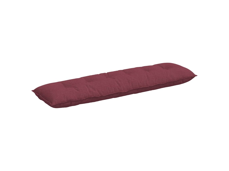  Coussin de dos, coussin de dossier bordeaux 180 x 19 x 50 cm tissu cf54590  - Conforama A