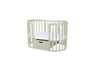 Lit bébé 90x190 cm DRAWER-O coloris gris