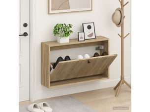 Meuble à chaussures 3 paire(s)  <strong></strong>  <strong></strong> coloris beige