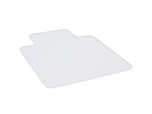 Tapis chaise de bureau 90 x 120 cm antidérapant, tapis de sol bureau résistant aux rayures, transparent