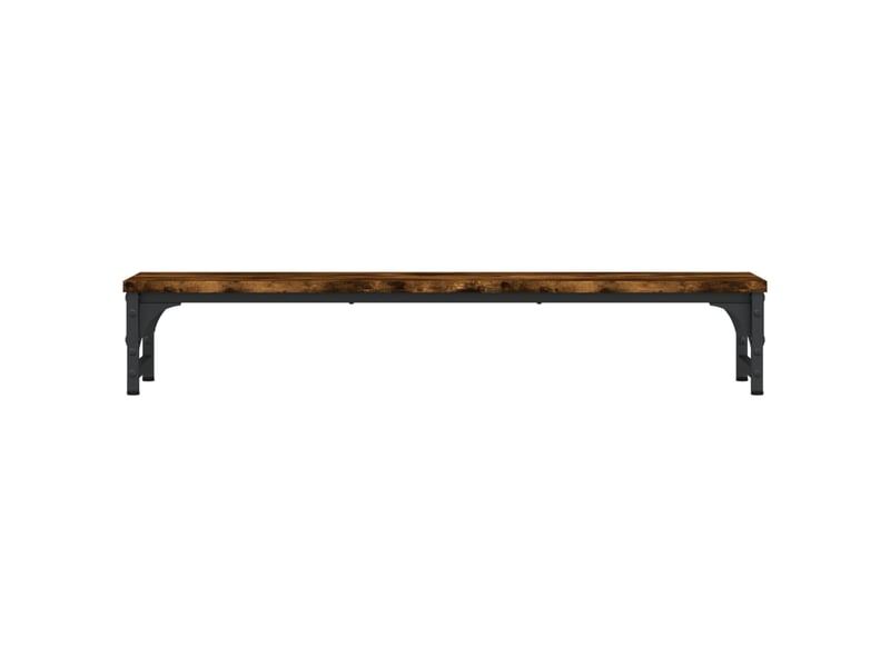  Support de moniteur table meuble bureau 85 x 23 x 15,5 cm bois d'ingénierie marron 02_0044905  - Conforama B