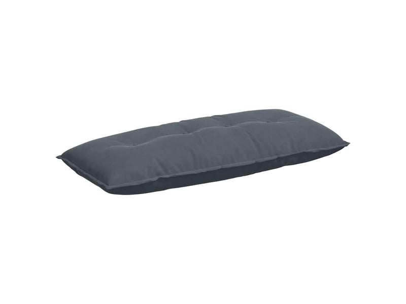 Coussin de dos, coussin de dossier gris foncé 120 x 50 cm tissu en velours côtelé cf54696  - Conforama A