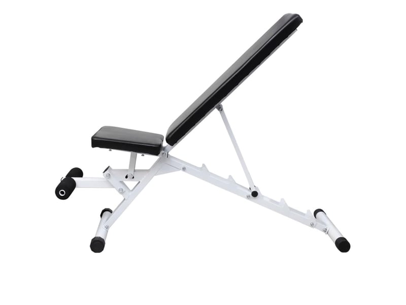  Banc d'entraînement avec jeu d'haltères et de disques de poids 60,5 kg 02_0000054  - Conforama B