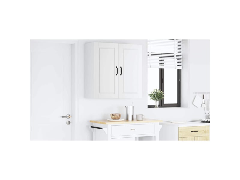  Meuble mural de cuisine, armoire de cuisine blanc 80x31x80cm bois d'ingénierie shl2247  - Conforama D
