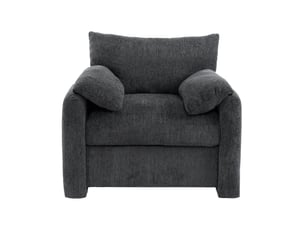 Fauteuil fixe TCQPZ  Tissu gris vendu A l'unité