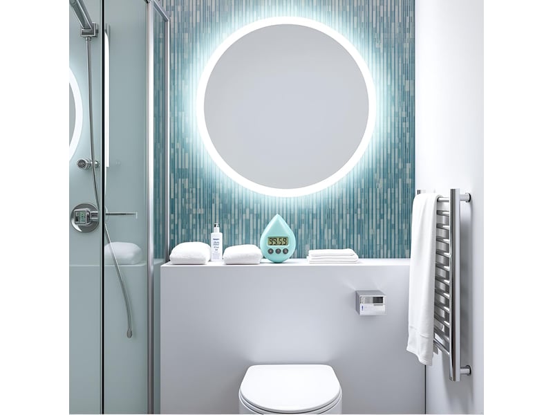  Lot de 2 minuteurs de douche numériques pour enfants et adultes, minuteur étanche avec alarme et ventouse, la cuisine, la salle de bain none - Conforama E