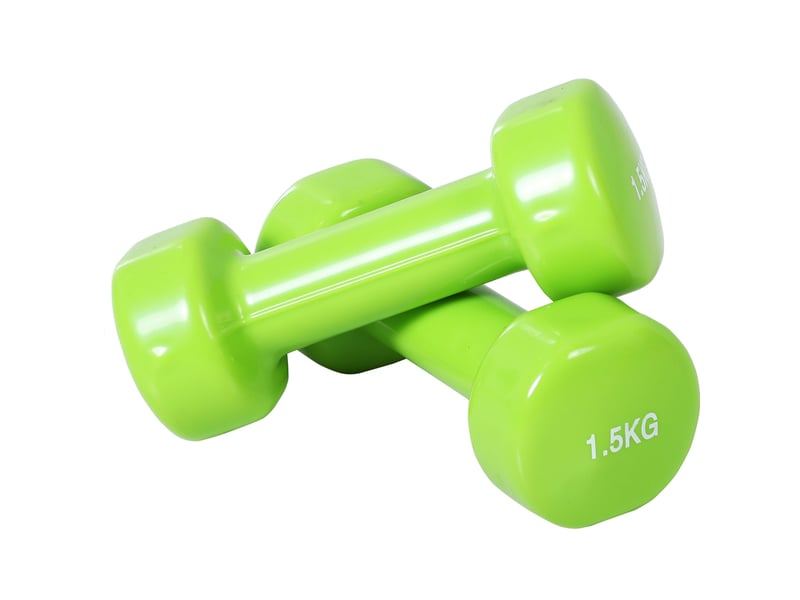 Set d'haltères avec mallette, 4 paires d'haltères de 0,5 à 2 kg pour entraînement à domicile  - Conforama W