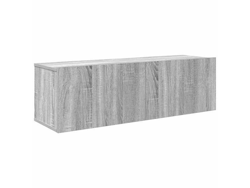  Ensemble de meubles tv 4 pcs sonoma gris bois d'ingénierie shl65616  - Conforama E