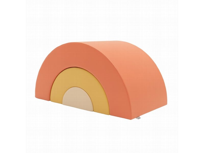  Arc-en-ciel en mousse rose saumon pastel SET_Rainbow3_09 - Conforama A