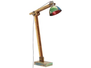 Lampadaire salon, lampe sur pied multicolore e27