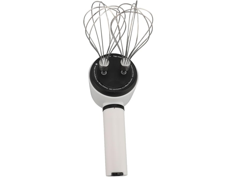  Batteur à main sans fil à double tête – fouet électrique en acier inoxydable rechargeable par usb pour la cuisson, le mélange de cuisine no - Conforama B