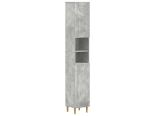 Colonne de salle de bain avec étagère ouverte arnhem gris béton