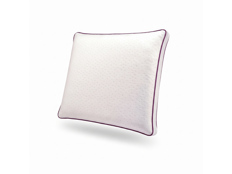 Oreiller nuage microfibre - 60 x 60 cm - housse déhoussable et lavable - collection bonne fête C07-ORM03 60/60 - Conforama A